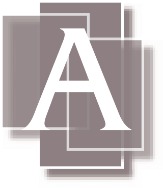 The image displays a logo with the text  Company Name  and below it, the phrase  Subtitle Here.  The logo features a stylized letter  A  with a design that includes what appears to be a splash or burst of lines emanating from its center.